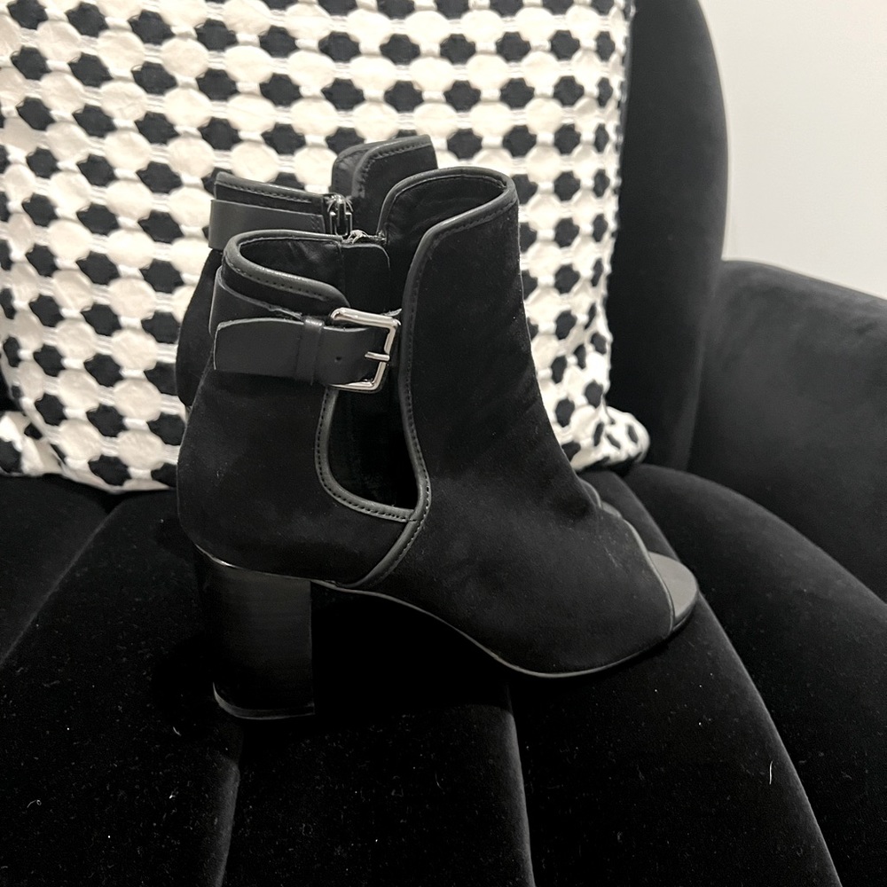 Cute Donald Pliner Open Toe Booties